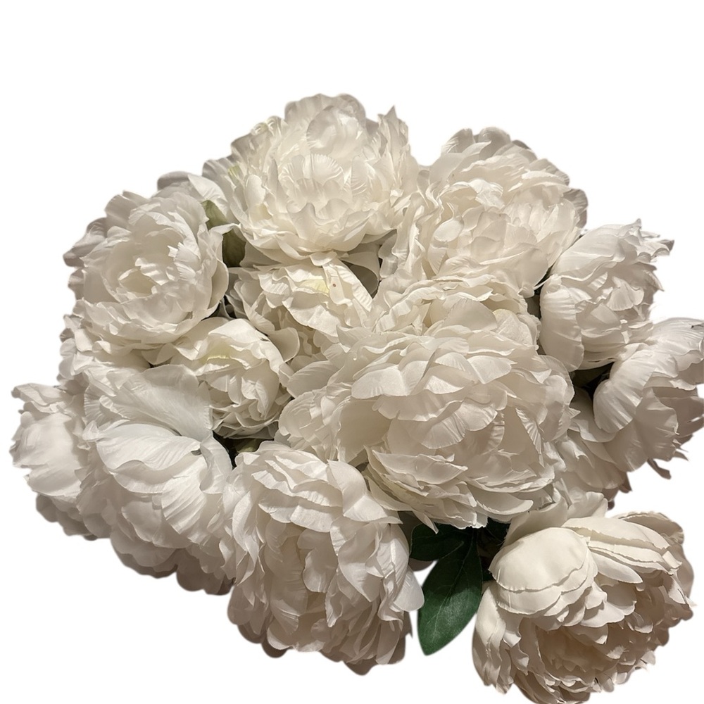 Elegant White Peony florals